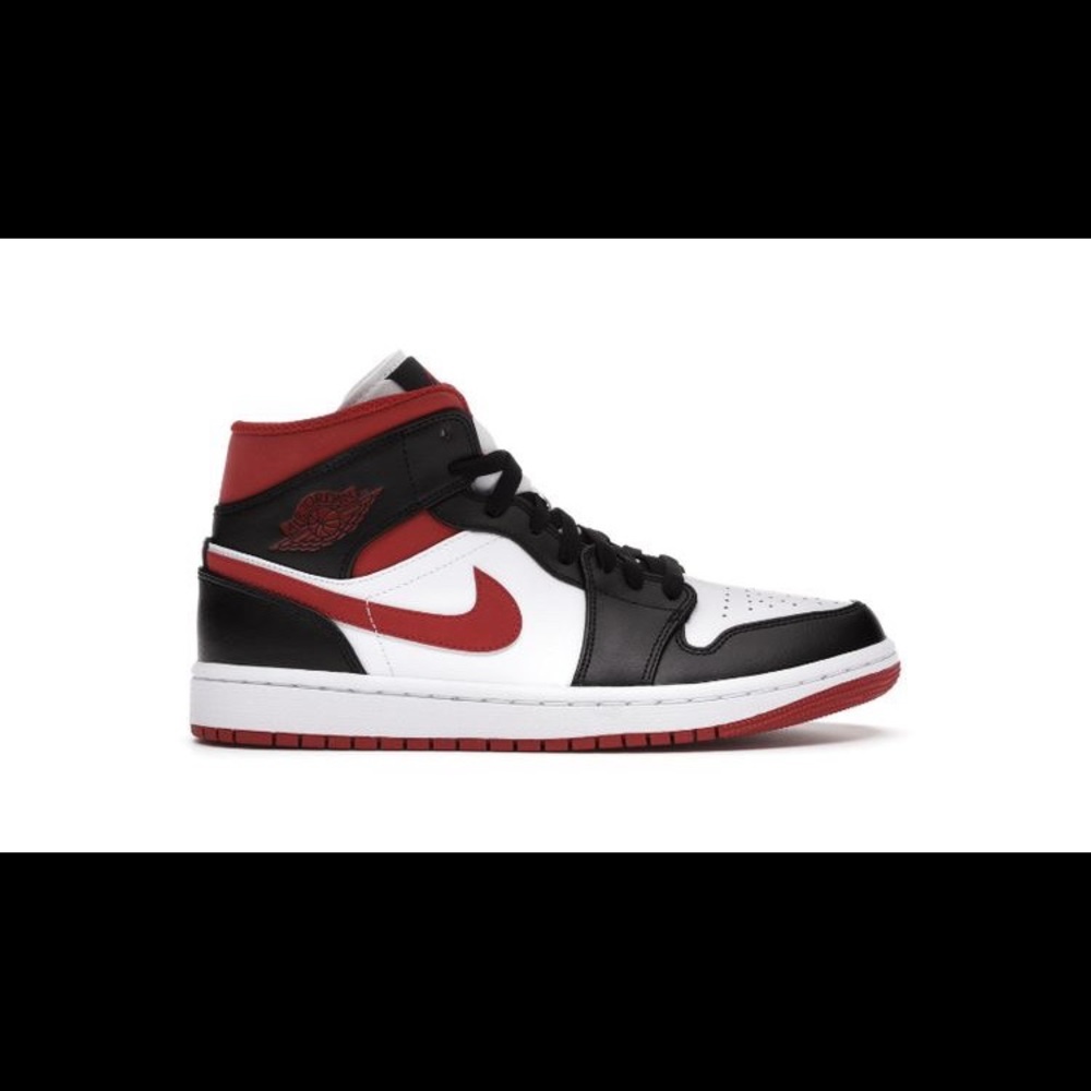Brand New Red Air Jordan 1 Mid (Size Women7.5/6Y)